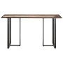 Mesa de comedor de madera maciza reciclada 140 cm de vidaXL, Mesas de cocina y de comedor - Ref: Foro24-320692, Precio: 202,5...