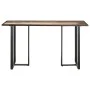 Recycled solid wood dining table 140 cm by vidaXL, Kitchen and dining tables - Ref: Foro24-320692, Price: 198,88 €, Discount: %