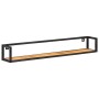 Estantes de pared 2 unidades 120 cm madera maciza acacia de vidaXL, Estantes y estanterías - Ref: Foro24-320675, Precio: 99,3...