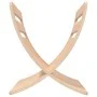 Revistero de madera de pie color natural de vidaXL, Revisteros - Ref: Foro24-241217, Precio: 41,35 €, Descuento: %