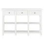 Mesa consola de MDF blanca 120x30x76 cm de vidaXL, Mesas auxiliares - Ref: Foro24-280015, Precio: 217,78 €, Descuento: %