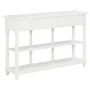 Mesa consola de MDF blanca 120x30x76 cm de vidaXL, Mesas auxiliares - Ref: Foro24-280015, Precio: 217,78 €, Descuento: %