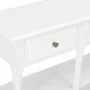 Mesa consola de MDF blanca 120x30x76 cm de vidaXL, Mesas auxiliares - Ref: Foro24-280015, Precio: 217,78 €, Descuento: %