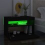 Mueble de TV con luces LED negro 60x35x40 cm de vidaXL, Muebles TV - Ref: Foro24-804411, Precio: 48,55 €, Descuento: %