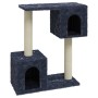 Rascador para gatos con postes de sisal gris oscuro 60 cm de vidaXL, Mobiliario para gatos - Ref: Foro24-171432, Precio: 30,4...