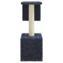 Rascador para gatos con postes de sisal gris oscuro 60 cm de vidaXL, Mobiliario para gatos - Ref: Foro24-171432, Precio: 30,4...
