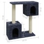Rascador para gatos con postes de sisal gris oscuro 60 cm de vidaXL, Mobiliario para gatos - Ref: Foro24-171432, Precio: 30,4...