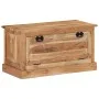 Banco zapatero madera de acacia maciza 85x40x45 cm de vidaXL, Bancos para recibidores y almacenamiento - Ref: Foro24-337826, ...