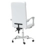 Silla de oficina reclinable cuero sintético blanco de vidaXL, Sillas de oficina - Ref: Foro24-349658, Precio: 115,81 €, Descu...