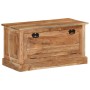 Banco zapatero madera de acacia maciza 85x40x45 cm de vidaXL, Bancos para recibidores y almacenamiento - Ref: Foro24-337826, ...