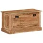 Banco zapatero madera de acacia maciza 85x40x45 cm de vidaXL, Bancos para recibidores y almacenamiento - Ref: Foro24-337826, ...