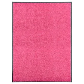 Felpudo lavable rosa 90x120 cm de vidaXL, Felpudos - Ref: Foro24-323448, Precio: 81,11 €, Descuento: %