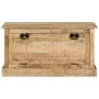 Solid mango wood shoe bench 85x40x45 cm by vidaXL, Benches for halls and storage - Ref: Foro24-337827, Price: 248,33 €, Disco...