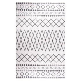 Alfombra lavable antideslizante negro y blanco 80x150 cm de vidaXL, Alfombras - Ref: Foro24-337970, Precio: 29,66 €, Descuent...