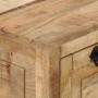 Banco zapatero madera de mango maciza 85x40x45 cm de vidaXL, Bancos para recibidores y almacenamiento - Ref: Foro24-337827, P...