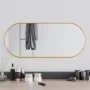 Espejo de pared ovalado dorado 70x30 cm de vidaXL, Espejos - Ref: Foro24-348198, Precio: 49,36 €, Descuento: %