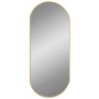 Espejo de pared ovalado dorado 70x30 cm de vidaXL, Espejos - Ref: Foro24-348198, Precio: 50,67 €, Descuento: %