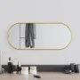 Espejo de pared ovalado dorado 60x25 cm de vidaXL, Espejos - Ref: Foro24-348197, Precio: 37,27 €, Descuento: %