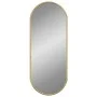 Espejo de pared ovalado dorado 60x25 cm de vidaXL, Espejos - Ref: Foro24-348197, Precio: 37,27 €, Descuento: %