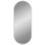 Espejo de pared ovalado plateado 60x25 cm de vidaXL, Espejos - Ref: Foro24-348190, Precio: 32,37 €, Descuento: %