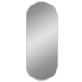 Espejo de pared ovalado plateado 60x25 cm de vidaXL, Espejos - Ref: Foro24-348190, Precio: 32,37 €, Descuento: %