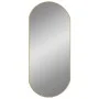 Espejo de pared ovalado dorado 90x40 cm de vidaXL, Espejos - Ref: Foro24-348200, Precio: 56,28 €, Descuento: %