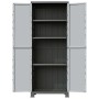 Armario de plástico 68x39x171,5 cm de vidaXL, Taquillas y armarios de almacenamiento - Ref: Foro24-337896, Precio: 148,04 €, ...