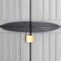 Armario de plástico 68x39x171,5 cm de vidaXL, Taquillas y armarios de almacenamiento - Ref: Foro24-337896, Precio: 148,04 €, ...