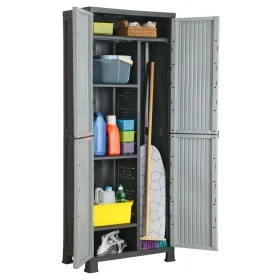 Armario de plástico 68x39x171,5 cm de vidaXL, Taquillas y armarios de almacenamiento - Ref: Foro24-337897, Precio: 160,35 €, ...