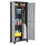 Armario de plástico 68x39x171,5 cm de vidaXL, Taquillas y armarios de almacenamiento - Ref: Foro24-337897, Precio: 207,32 €, ...