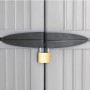 Armario de plástico 68x39x171,5 cm de vidaXL, Taquillas y armarios de almacenamiento - Ref: Foro24-337897, Precio: 207,32 €, ...