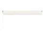Toldo retráctil automático crema 500x350 cm de vidaXL, Toldos - Ref: Foro24-3069027, Precio: 590,89 €, Descuento: %