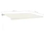 Toldo retráctil automático crema 500x350 cm de vidaXL, Toldos - Ref: Foro24-3069027, Precio: 590,89 €, Descuento: %
