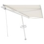 Toldo de pie automático crema 500x350 cm de vidaXL, Toldos - Ref: Foro24-3069667, Precio: 615,79 €, Descuento: %