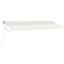 Toldo de pie automático crema 500x350 cm de vidaXL, Toldos - Ref: Foro24-3069667, Precio: 615,79 €, Descuento: %