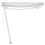 Toldo de pie automático crema 500x350 cm de vidaXL, Toldos - Ref: Foro24-3069667, Precio: 629,04 €, Descuento: %