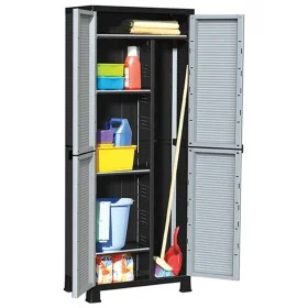 Armario de plástico 68x39x171,5 cm de vidaXL, Taquillas y armarios de almacenamiento - Ref: Foro24-337902, Precio: 170,21 €, ...