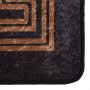 Alfombra lavable antideslizante negro y dorado 190x300 cm de vidaXL, Alfombras - Ref: Foro24-337932, Precio: 71,91 €, Descuen...
