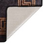 Alfombra lavable antideslizante negro y dorado 190x300 cm de vidaXL, Alfombras - Ref: Foro24-337932, Precio: 71,91 €, Descuen...