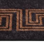 Alfombra lavable antideslizante negro y dorado 190x300 cm de vidaXL, Alfombras - Ref: Foro24-337932, Precio: 71,91 €, Descuen...