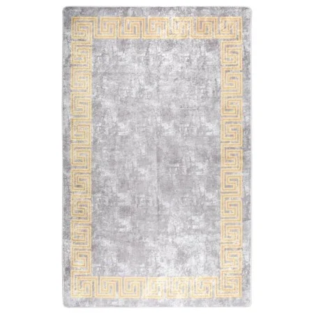 Alfombra lavable antideslizante gris 80x150 cm de vidaXL, Alfombras - Ref: Foro24-337934, Precio: 29,37 €, Descuento: %