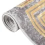 Alfombra lavable antideslizante gris 80x150 cm de vidaXL, Alfombras - Ref: Foro24-337934, Precio: 29,37 €, Descuento: %