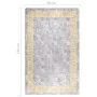 Alfombra lavable antideslizante gris 80x150 cm de vidaXL, Alfombras - Ref: Foro24-337934, Precio: 29,37 €, Descuento: %