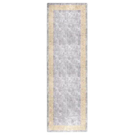 Alfombra lavable antideslizante gris 80x300 cm de vidaXL, Alfombras - Ref: Foro24-337935, Precio: 38,79 €, Descuento: %