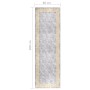 Alfombra lavable antideslizante gris 80x300 cm de vidaXL, Alfombras - Ref: Foro24-337935, Precio: 41,89 €, Descuento: %