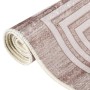Alfombra lavable antideslizante beige 80x300 cm de vidaXL, Alfombras - Ref: Foro24-337941, Precio: 38,25 €, Descuento: %