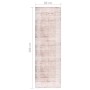 Alfombra lavable antideslizante beige 80x300 cm de vidaXL, Alfombras - Ref: Foro24-337941, Precio: 38,25 €, Descuento: %