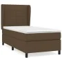 Boxspringbett mit dunkelbrauner Stoffmatratze 90x190 cm von vidaXL, Betten und Lattenroste - Ref: Foro24-3127928, Preis: 338,...