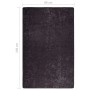 Alfombra lavable antideslizante gris antracita 80x150 cm de vidaXL, Alfombras - Ref: Foro24-337952, Precio: 30,26 €, Descuent...
