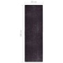 Alfombra lavable antideslizante gris antracita 80x300 cm de vidaXL, Alfombras - Ref: Foro24-337953, Precio: 49,05 €, Descuent...